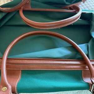 Polo by Ralph Lauren Green and Brown Tote